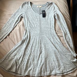 Hollister Grey Fall Dress